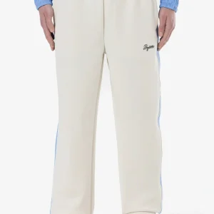 Atlas Track Pants Warm White Spring Blue