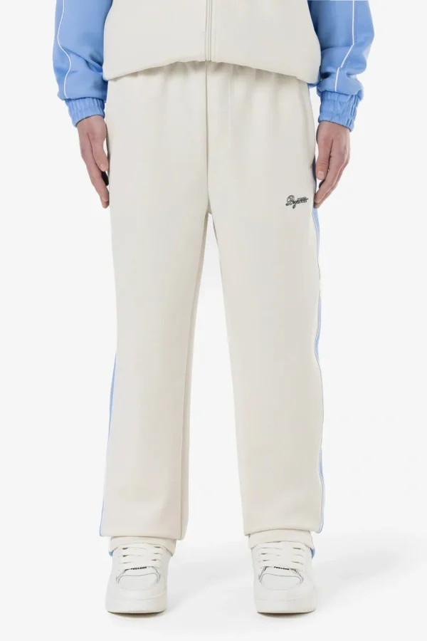 Atlas Track Pants Warm White Spring Blue