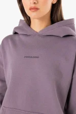 Atna Logo Oversized Hoodie Washed Dusty Grape-2