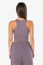 Ayla Crop Top Dusty Grape-1