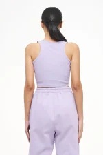Ayla Crop Top Vintage Washed Purple Paste-1