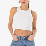 Ayla Crop Top Warm White