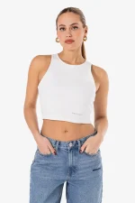 Ayla Crop Top Warm White