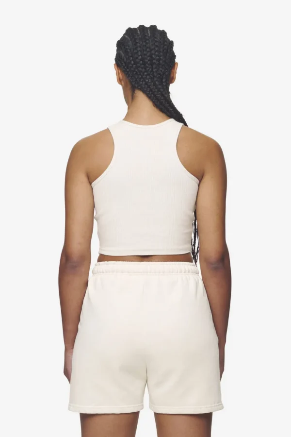 Ayla Crop Top Washed Coast Sand White-1