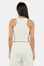 Ayla Crop Top Washed Unbleached-1