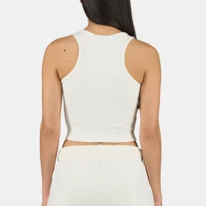 Ayla Crop Top Washed Unbleached-1