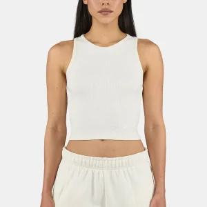 Ayla Crop Top Washed Unbleached