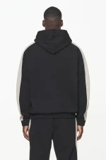 Aytoun Raglan Sweat Jacket Vintage Washed Onyx Black-1