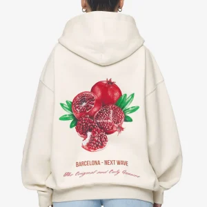 Balari Oversized Sweat Jacket Washed Coast Sand-1