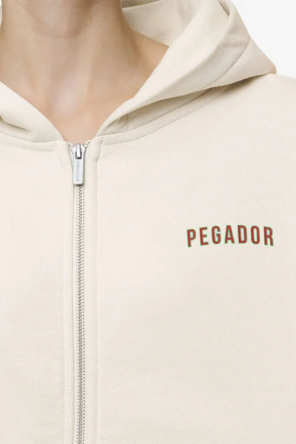 Balari Oversized Sweat Jacket Washed Coast Sand-2