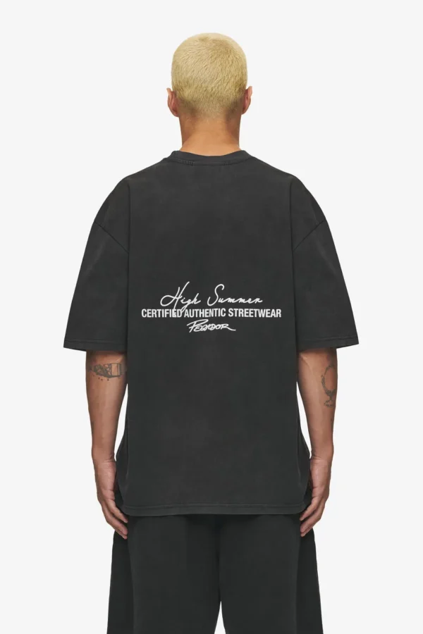 Banberry Oversized Tee Vintage Black-1