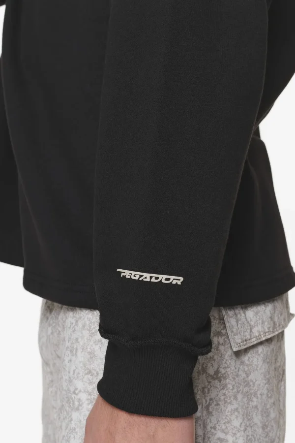 Barone Oversized Longsleeve Black-2