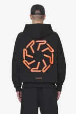 Barone Raglan Sweat Jacket Black