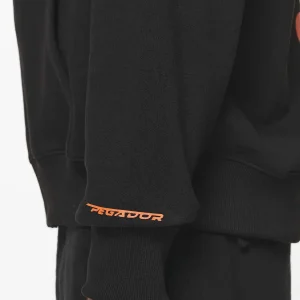 Barone Raglan Sweat Jacket Black-2