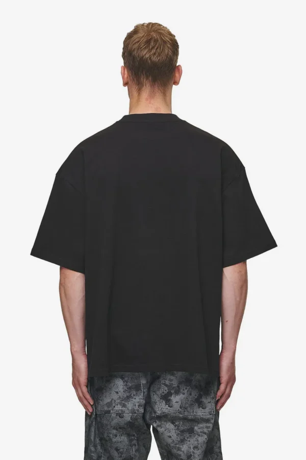 Baxter Boxy Tee Washed Black-1