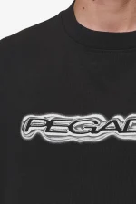 Baxter Boxy Tee Washed Black-2