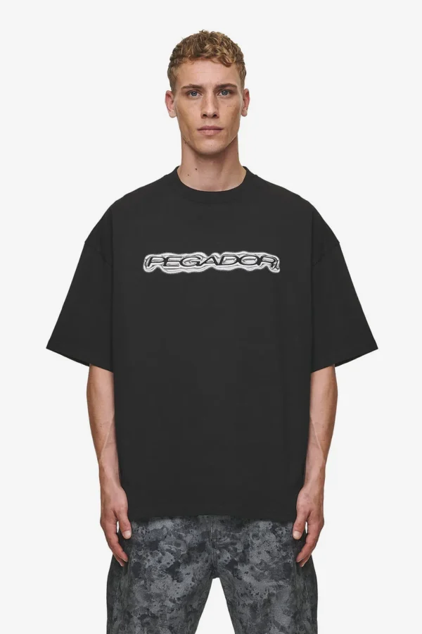 Baxter Boxy Tee Washed Black