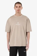 Baylor Oversized Tee Vintage Dark Stone