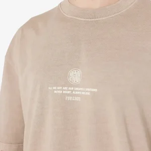 Baylor Oversized Tee Vintage Dark Stone-2