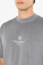 Baylor Oversized Tee Vintage Grey-2