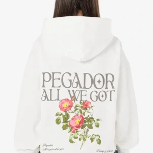 Beali Oversized Hoodie Washed Warm White-1