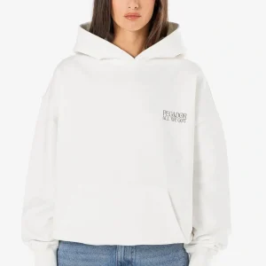 Beali Oversized Hoodie Washed Warm White