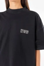 Beali Oversized Tee Vintage Black-2