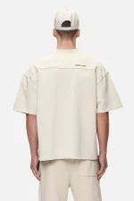 Beech Terry Boxy Tee Washed Desert Sand-1