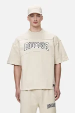 Beech Terry Boxy Tee Washed Desert Sand