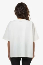 Bel Air Heavy Oversized Tee Vintage Washed Unbleached Espresso Gum-1