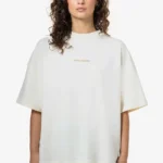 Bel Air Heavy Oversized Tee Vintage Washed Unbleached Espresso Gum