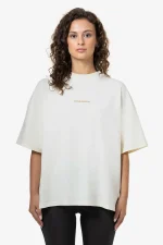 Bel Air Heavy Oversized Tee Vintage Washed Unbleached Espresso Gum