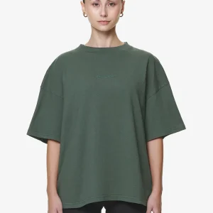 Bel Air Heavy Oversized Tee Washed Sage Green Gum