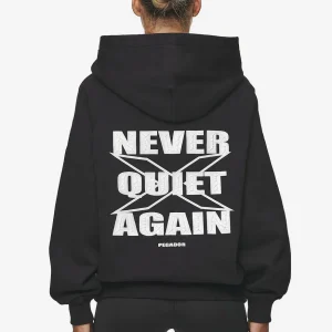 Belly Oversized Hoodie Washed Black-1