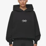 Belly Oversized Hoodie Washed Black