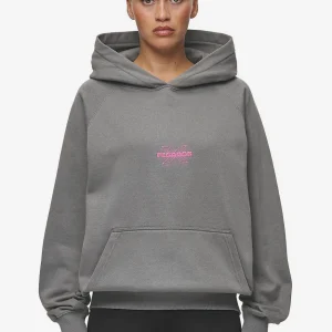 Belly Oversized Hoodie Washed Deep Grey