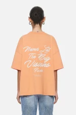 Berri Heavy Oversized Tee Washed Apricot-1