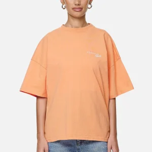 Berri Heavy Oversized Tee Washed Apricot
