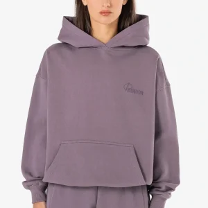 Blair Oversized Hoodie Washed Dusty Grape