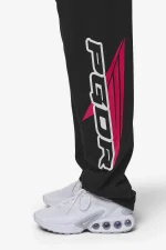 Blamor Wide Sweat Pants Washed Black-2