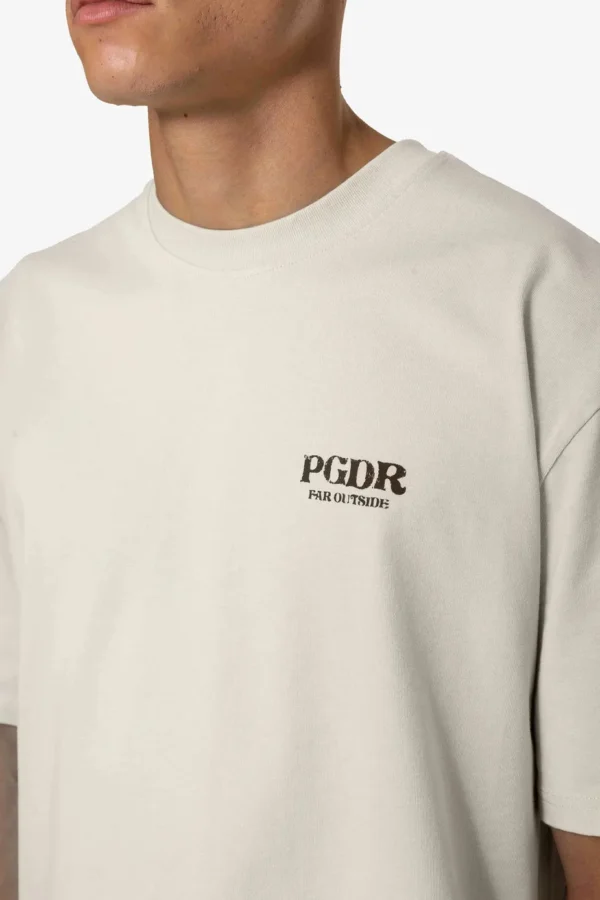Blanton Oversized Tee Washed Desert Sand-2