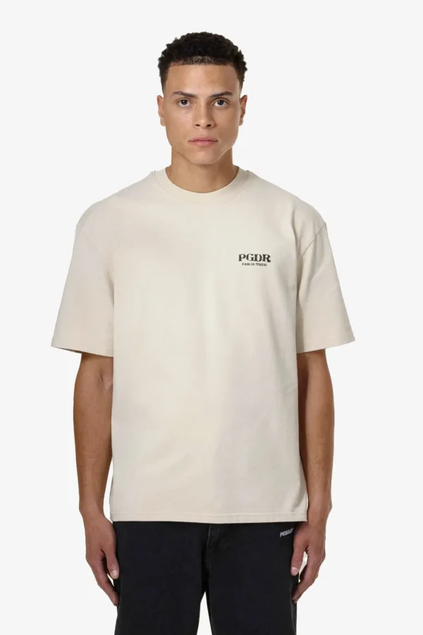 Blanton Oversized Tee Washed Desert Sand