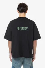 Bleek Boxy Tee Washed Black-1