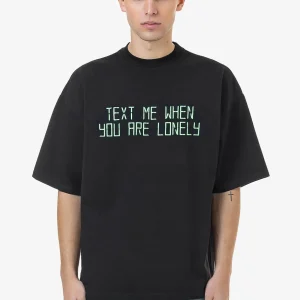 Bleek Boxy Tee Washed Black