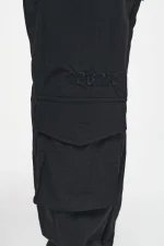 Bonac Baggy Track Pants Black-2