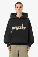 Bonnie Oversized Hoodie Washed Black