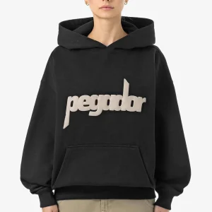 Bonnie Oversized Hoodie Washed Black