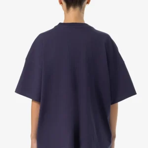 Bonnie Oversized Tee Washed Indigo Blue-1