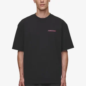 Bowin Oversized Tee Washed Black
