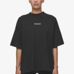 Bracy Heavy Oversized Tee Black White Gum